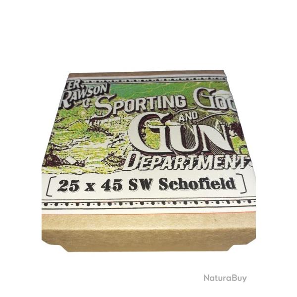 45 SW Schofield: Reproduction boite cartouches (vide) WR 14585399