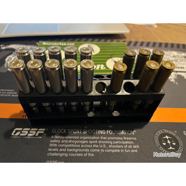 ENCHERES 1� - LOT DE 16 MUNITIONS 280 REM SWIFT A FRAME
