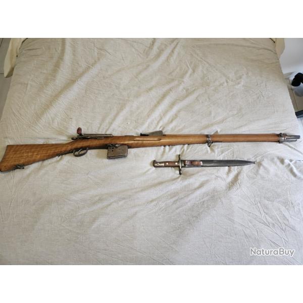 Schmidt rubin 1889 avec ba�onnette