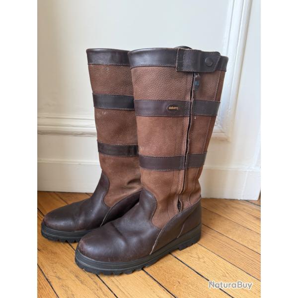 Bottes de chasse en cuir Dubarry of Ireland taille 42