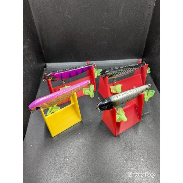 Lot 394 / Leurres top water crayon , FISH AND FISHING / 8.5 cm / 9 grs.