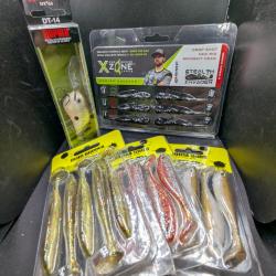 Lot 395 / Leurres X ZONE LURES , STORM , RAPALA / FISH AND FISHING