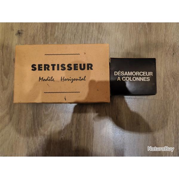 Sertisseur et desamorceur