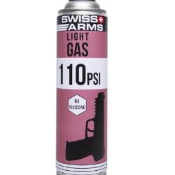 Bouteille de gaz Airsoft Swiss arms 5-7 Light (110 PSI) sec 600ml