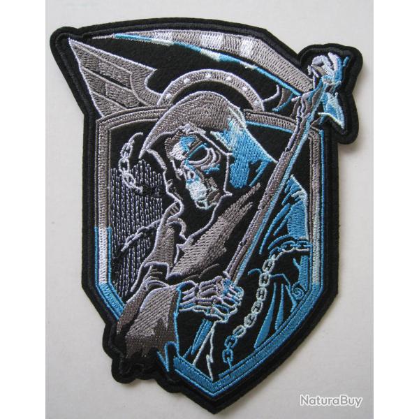 PATCH-ECUSSON LA FAUCHEUSE  SKULL - Ref.25
