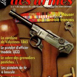 gazette des armes 281, p.08 mauser , carabine vincennes 1865, kris malais, jessen 1848, tranter en