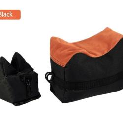 Support avant et arri&egrave;re fusil - Sac de sable (Noir)