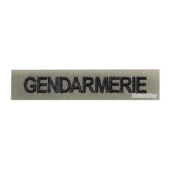 Bande Patronymique Gendarmerie Brod�e - Vert