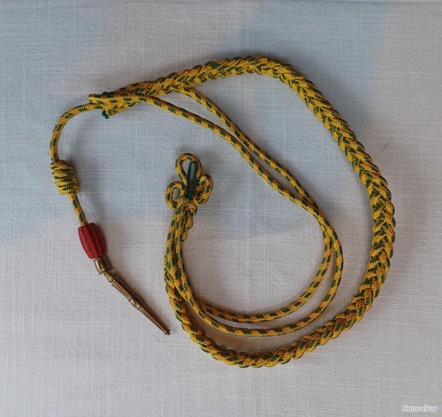 Fourragère Médaille Militaire avec Ferret Doré