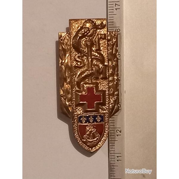 Insigne de la 1�re section d'infirmiers militaires (1�re SIM)
