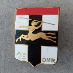 Insigne 7&egrave;me division m&eacute;canique rapide