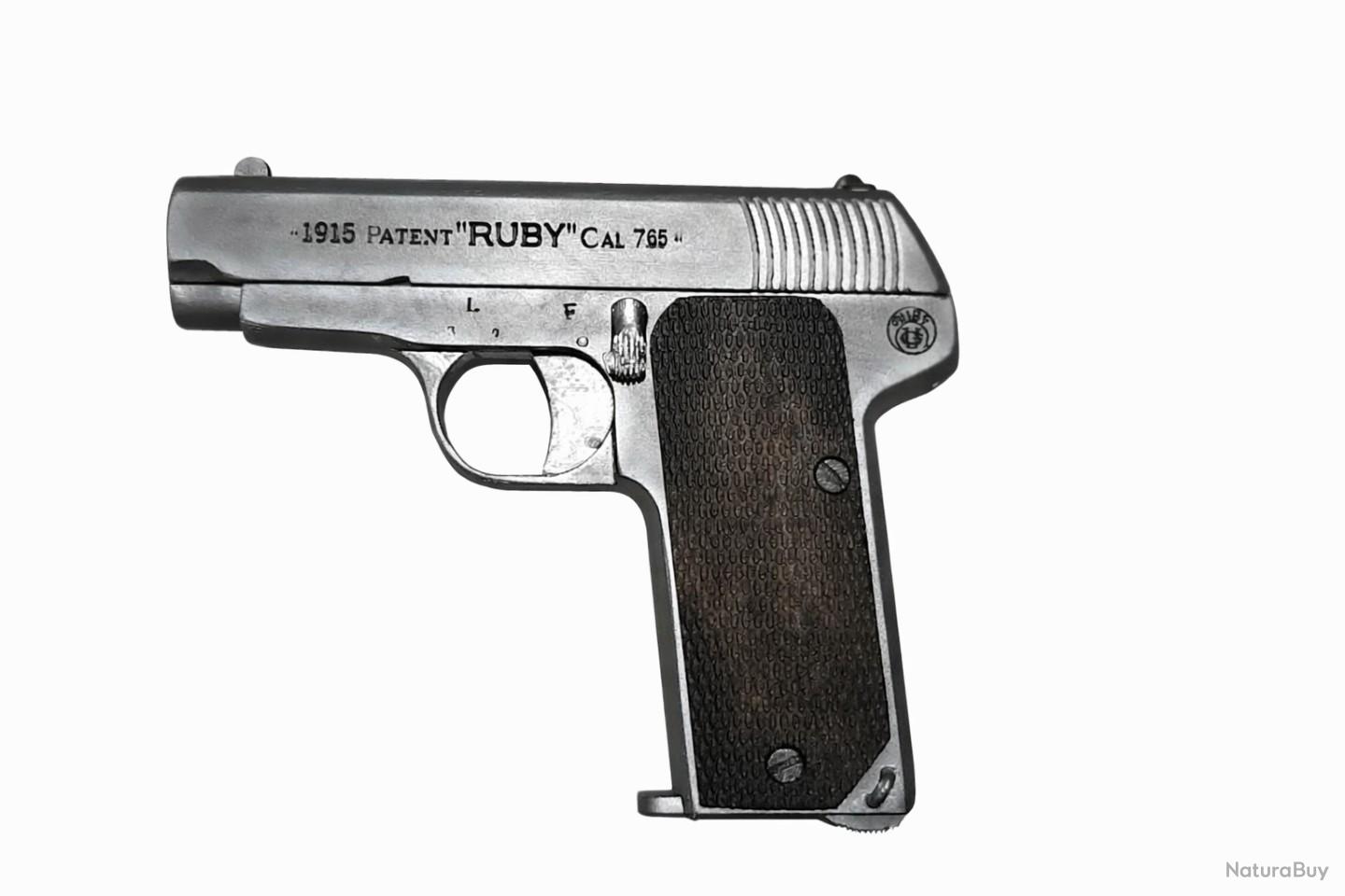 Pistolet Ruby reproduction réplique ww1 - Reproductions de pistolets ...