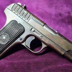 Pistolet Tokarev TT-33 - Tula 1941 - Monomatricule, calibre 7,62x25 Tokarev - Categorie B