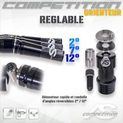 ARC SYSTEME - Orienteur Quick-Lock Trio R&eacute;glable