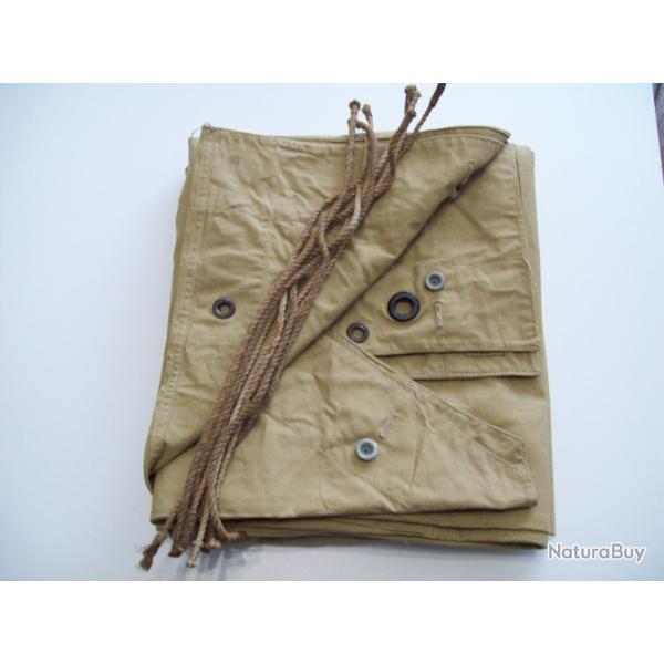 militaria toile de tente poncho mod�le1951 francais