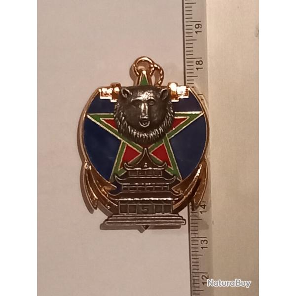 Insigne du 5�me escadron du r�giment d'infanterie de chars de marine (RICM)