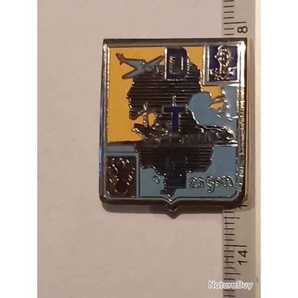 Insigne du d�p�t de transit de Sa�gon (DTS) pour 2�me r�giment �tranger d'infanterie (2�me REI)