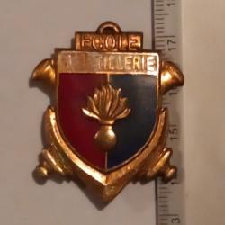 Insigne de l'&eacute;cole d'artillerie
