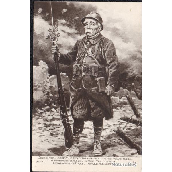 CPA - le premier poilu de France -N�7473