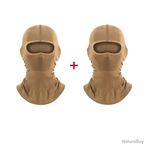 2x CAGOULES MILITAIRE RUSSE COUVRE-COU RESPIRANTES - KAKI