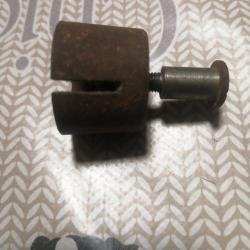 SUPPORT DE SERTISSEUR POUR CARTOUCHE A BROCHE DE CALIBRE 20-16-12 PETIT FILETAGE