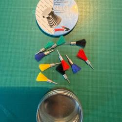 Plombs fl&eacute;chette calibre 4.5 mm