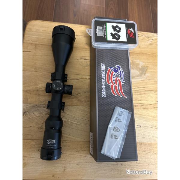 Lunette 3-12x56 air force optics avec collier