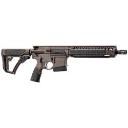 Carabine type AR15 DANIEL DEFENSE MK18 canon court 10.3'' cal. 5.56 Mil Spec Brown MK18 - 5.56 - Bru