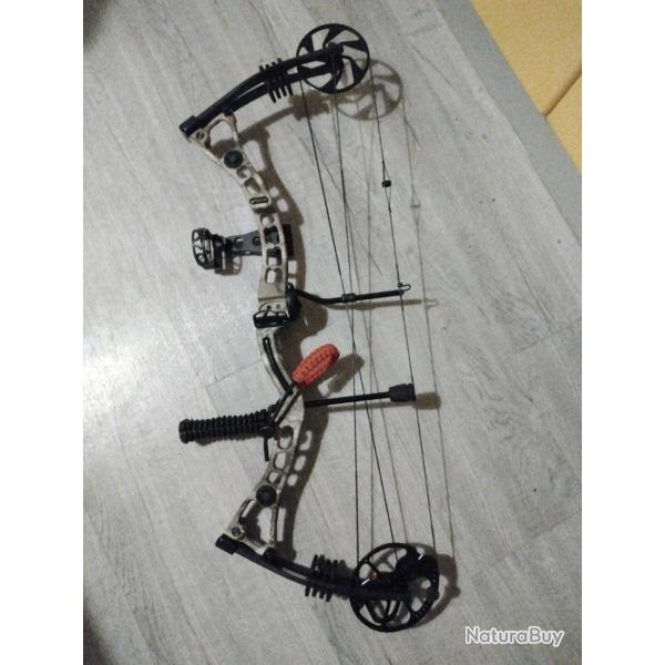 Arc � poulies chasse furtiv 500 decathlon