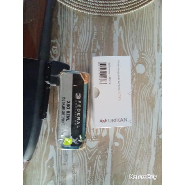 Vend carabine semi-automatique  remington model 742bonne �tat plus point rouge urikan attila