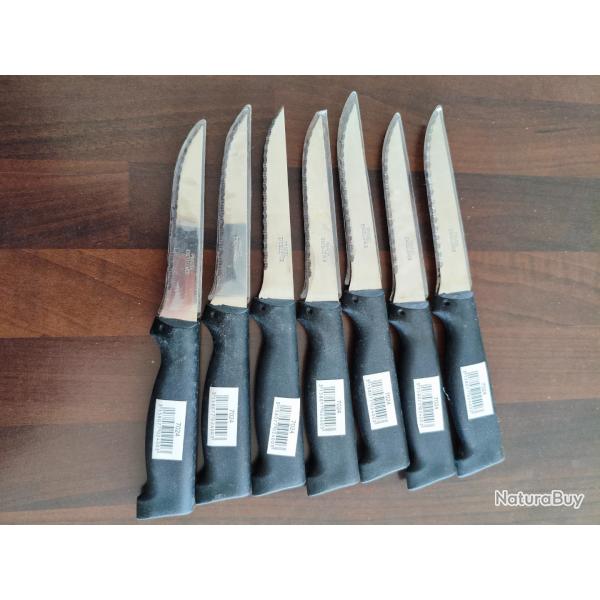 Lot de 7 couteaux � steak neuf - Pradel Excellence