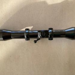 Lunette Allemande TELL  WETZLAR 4 x en acier avec montage EAW en acier d&eacute;rivable pour rail de 11 mm