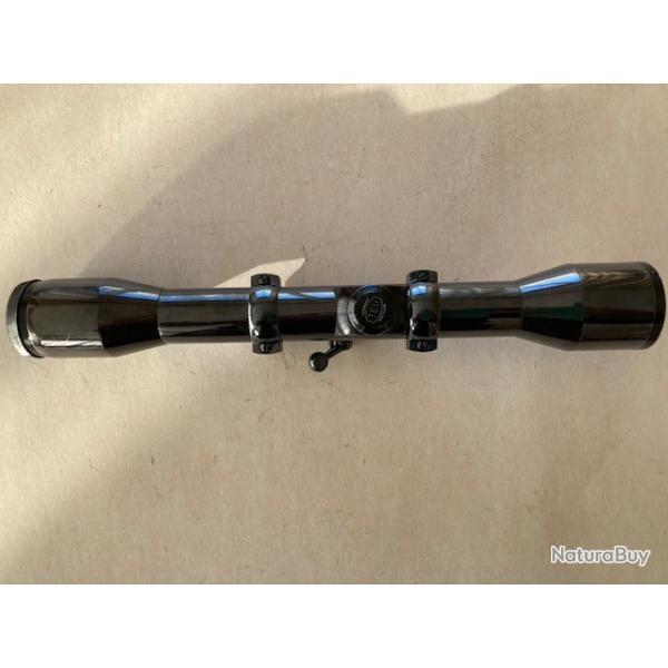 Lunette Allemande TELL  WETZLAR 4 x en acier avec montage EAW en acier d�rivable pour rail de 11 mm