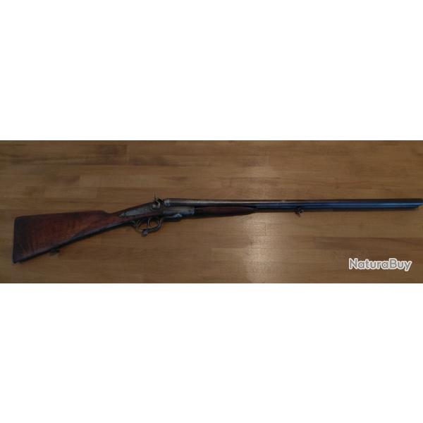 Fusil Poudre vive ouverture sous pontet calibre 16/65