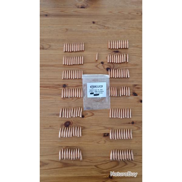 Ogives cal 30.308" 175grs OTM SCENAR-L -ref GB550