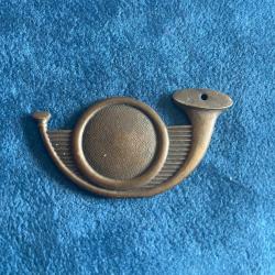 Insigne chasseurs alpins /&agrave; pied prix de tir bronze WW1