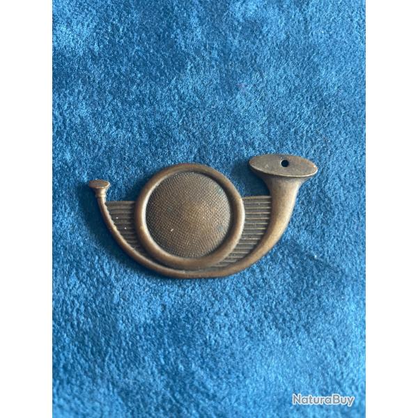 Insigne chasseurs alpins /� pied prix de tir bronze WW1