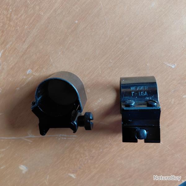 Colliers Weaver USA diam�tre 25,4 mm