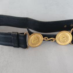 Ceinturon d'uniforme de l'infanterie coloniale