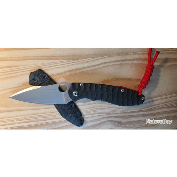 Couteau pliant artisanal Sacha Thiel