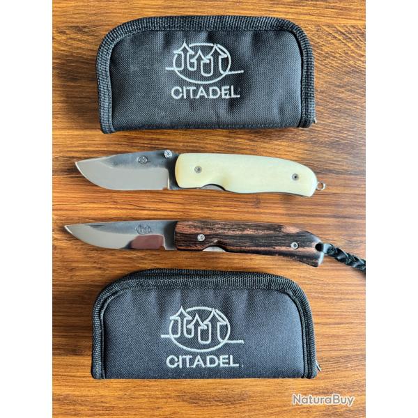 COUTEAU PLIANT CITADEL MODELE FIDEL HETRE STABILISE