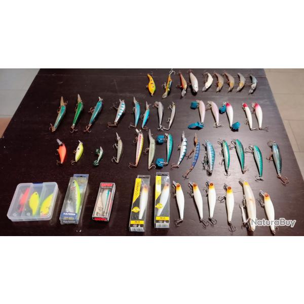 Lot 49 Leurres durs