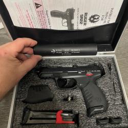 RUGER SR22 + silencieux