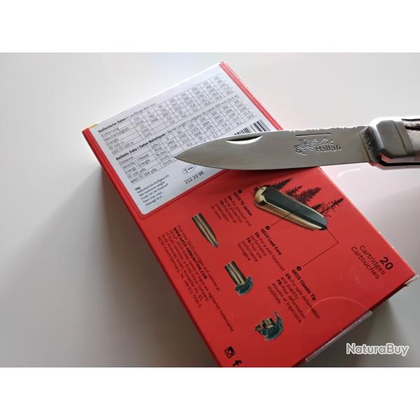 MUNITIONS GECO 8X57 JRS 12 grammes softpoint