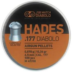 Plombs JSB Hades 4.5 mm 10.34 grain