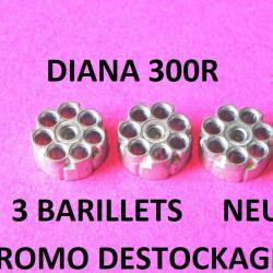 LOT de 3 barillets NEUFS de DIANA 300R &agrave; 12.00 Euros !!!!!!!!!!! - VENDU PAR JEPERCUTE (STO180)