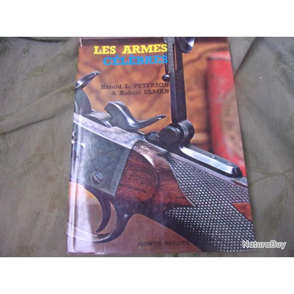 livre "Les armes c�l�bres" de Peterson et Elman