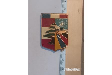 Insigne du 1er régiment de chasseurs parachutistes (1er RCP) - FINUL (Liban, 1985-1986) - Insignes - Pucelles - Fourragères (14587758
