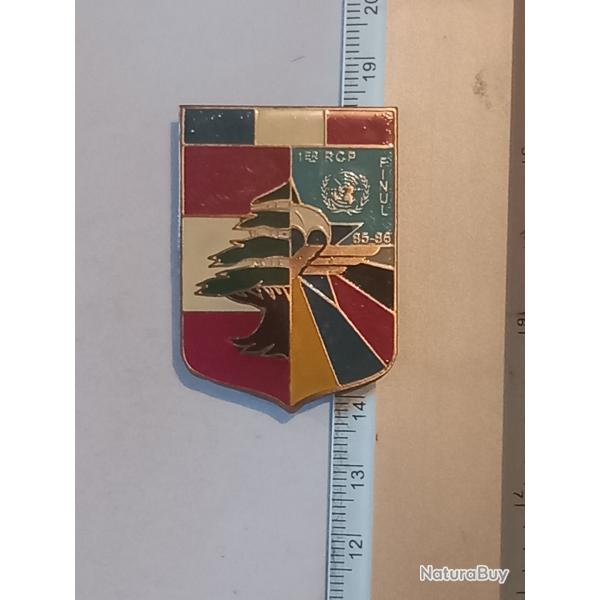 Insigne du 1er r�giment de chasseurs parachutistes (1er RCP) - FINUL (Liban, 1985-1986)