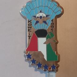 Insigne du commando de recherche et d'action en profondeur (CRAP) du 1er RCP - Koweit (1991)